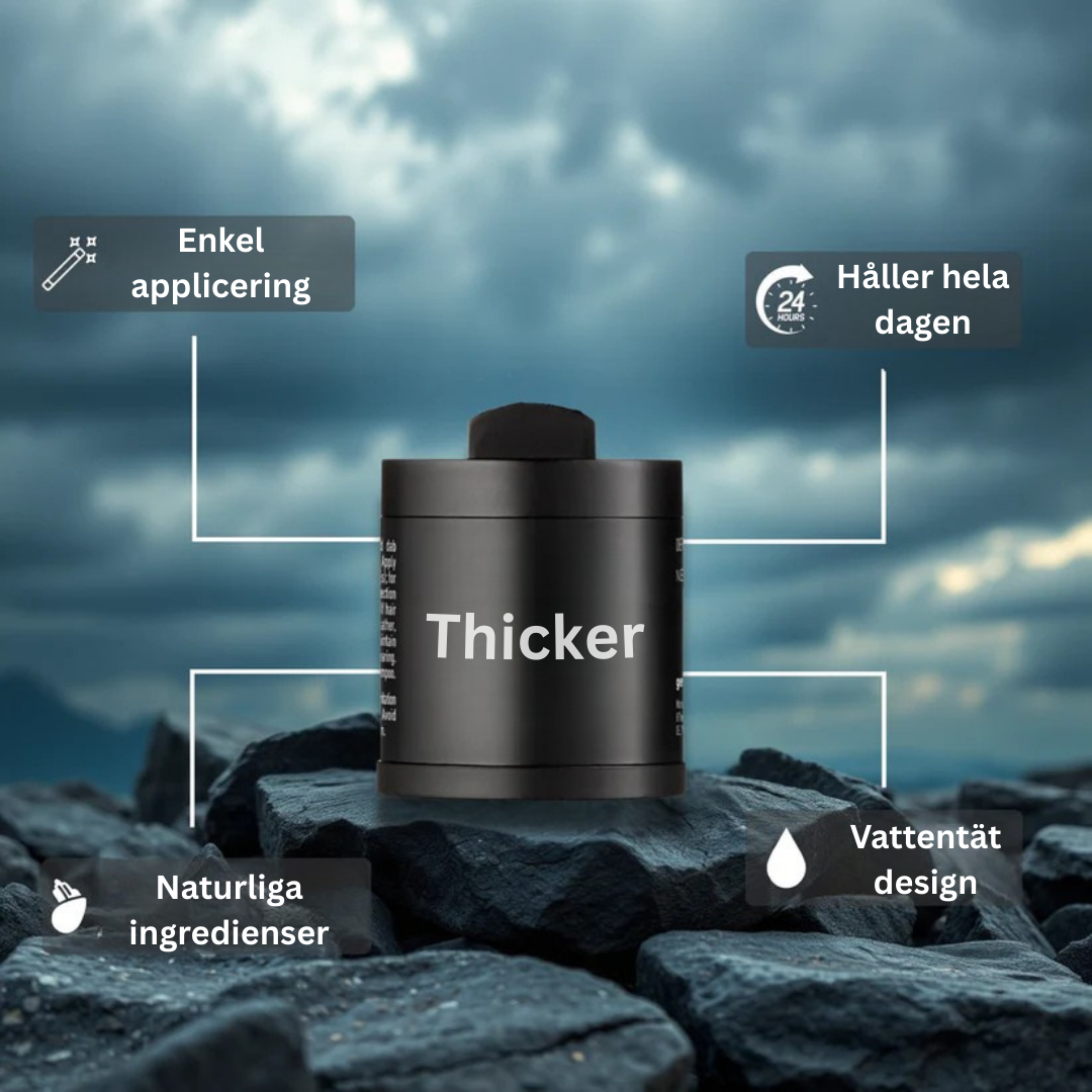 Thicker™ – Från tunt till fylligt hår utan kirurgi eller dyra behandlingar!