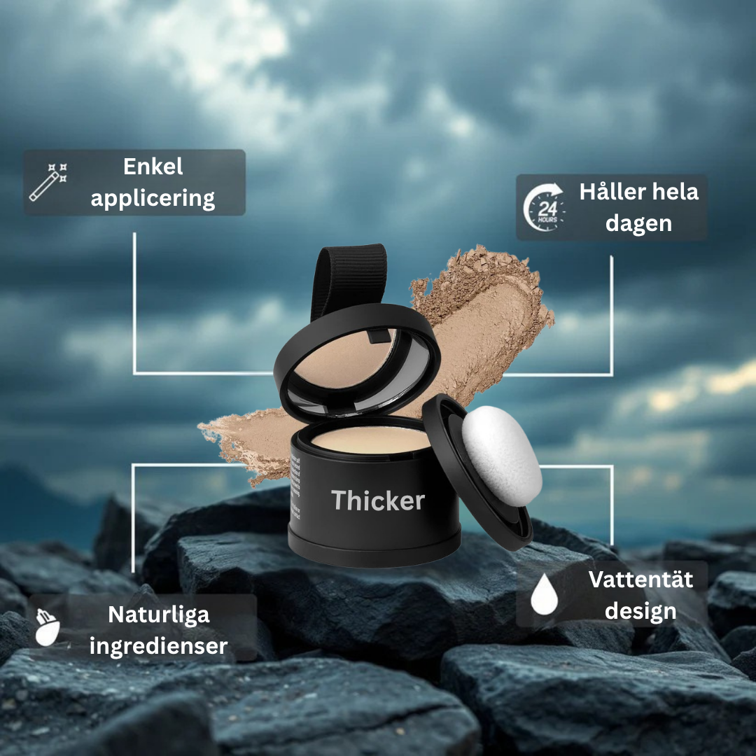 Thicker™ – Från tunt till fylligt hår utan kirurgi eller dyra behandlingar!
